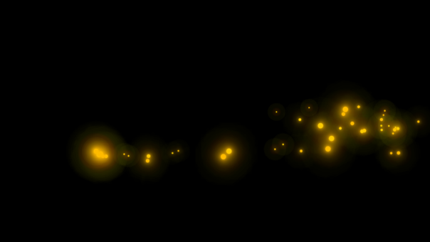 Interactive Firefly Mouse Movement Effect